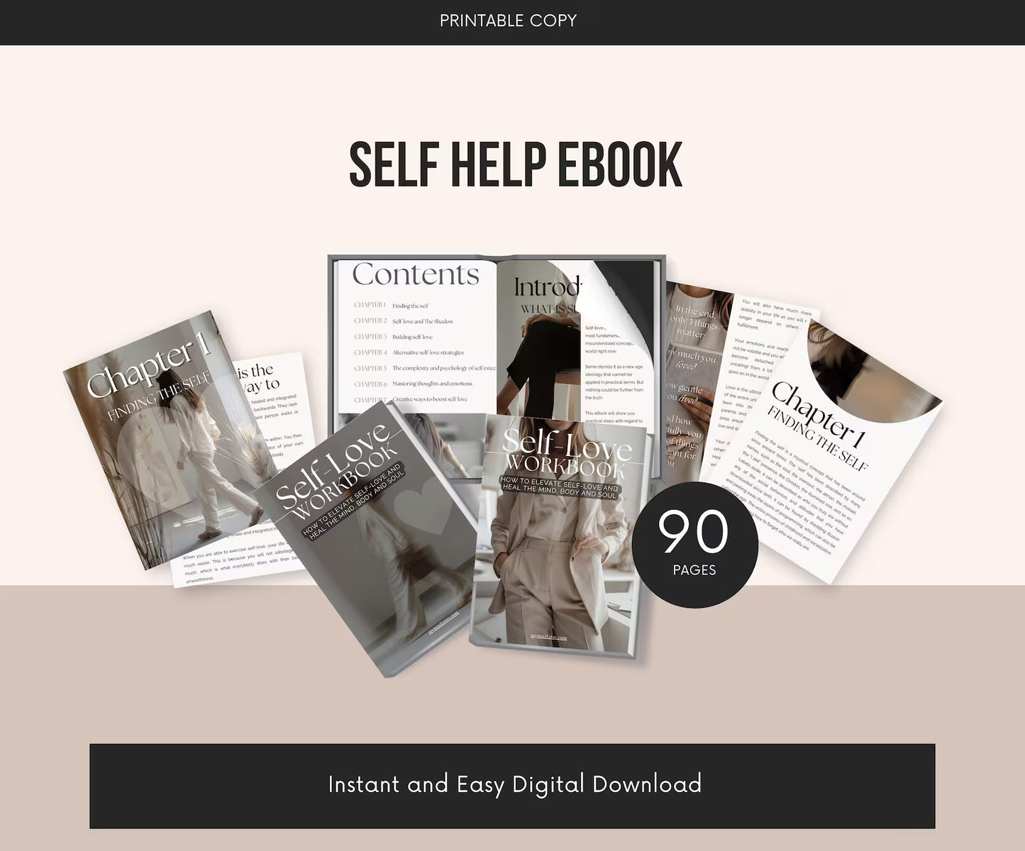 Self-Help eBook Bundle with PLR & MRR | Personal Development | Commercial Use Rights Included