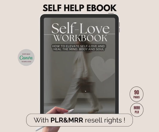 Self-Help eBook Bundle with PLR & MRR | Personal Development | Commercial Use Rights Included